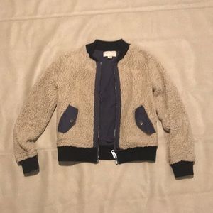 Marrakech Women’s Sherpa Bomber Jacket